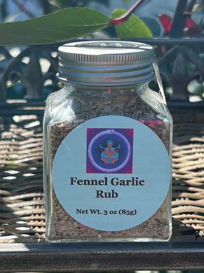 Fennel Garlic Rub