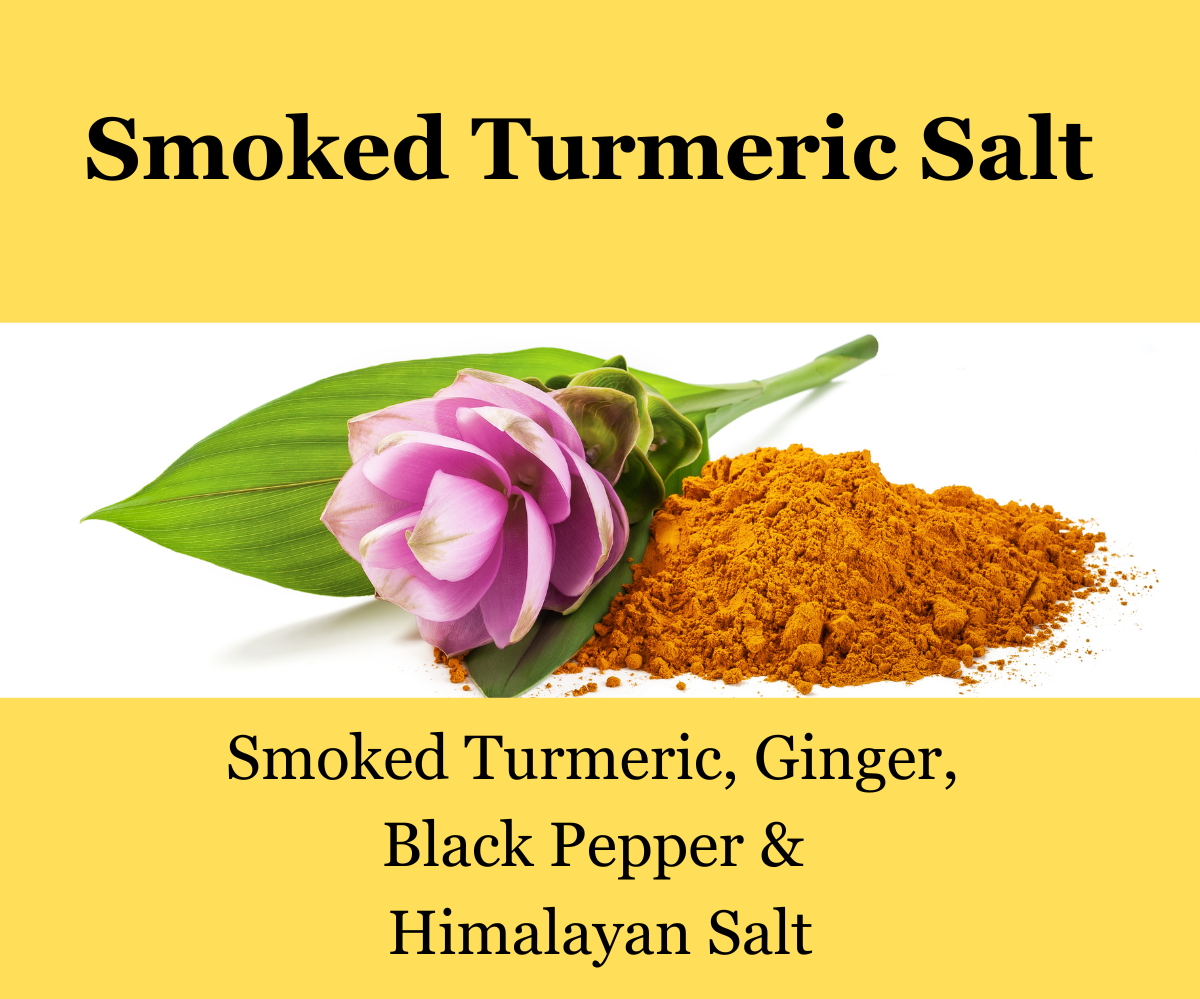 Smoked Turmeric, Ginger, Black pepper & Himalayan Salt.